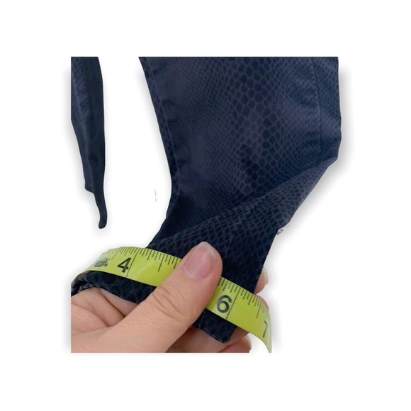 Max Jeans Snake Print Skinny Jeans Size 6 - Picture 6 of 8